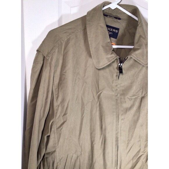 Vintage Dockers Stain Defender Windbreaker Bomber Jacket XL Men - Picture 2 of 16